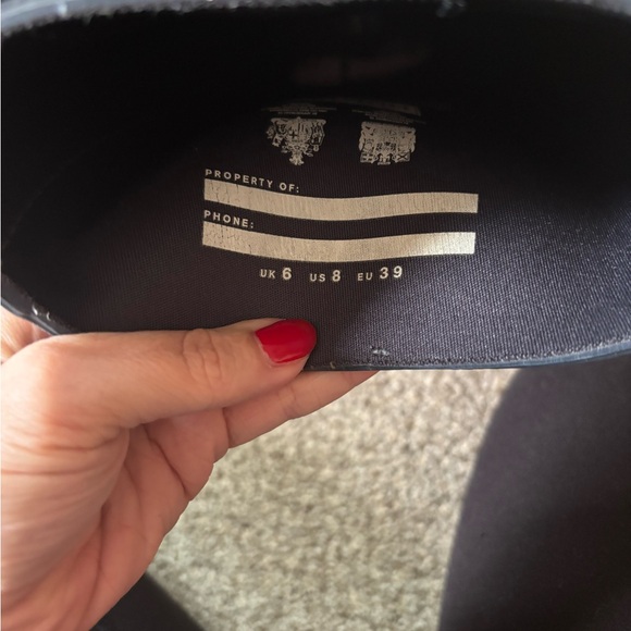 Navy Blue Hunter Boots - Picture 1 of 4